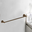 Antique Brass Single Towel Rail 600mm M101F-bathroom hub