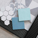 Aluminium Slimline Shower Grate Drain Matt Black 300-3000x100x21mm