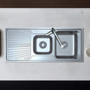 Otus 1 & 1/2 Bowl & Single Drainer Kitchen Sink 1180 x 480mm P0010848-2RHB