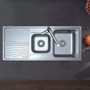 Otus 1 & 1/2 Bowl & Single Drainer Kitchen Sink 1180 x 480mm P0010848-2RHB