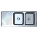 Otus Double Bowl & Single Drainer Kitchen Sink 1180 x 480mm P0011848-2RHB