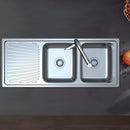 Otus Double Bowl & Single Drainer Kitchen Sink 1180 x 480mm P0011848-2RHB