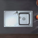 Otus Single Bowl & Drainer Kitchen Sink 800 x 480mm P008048-2RHB