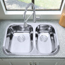 Otus 1 & 1/2 Bowl Undermount Sink 710 x 456mm P00D64