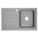 Seto Single Bowl & Single Drainer Kitchen Sink 800 x 500mm P5347N-RHB