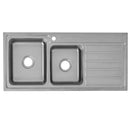 Seto 1 & 3/4 Bowl & Single Drainer Kitchen Sink 1160 x 500mm P5361N-LHB