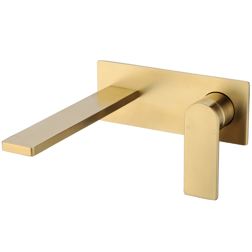 Ruki Brushed Gold Bathroom Package Deal - Bathroom Hub