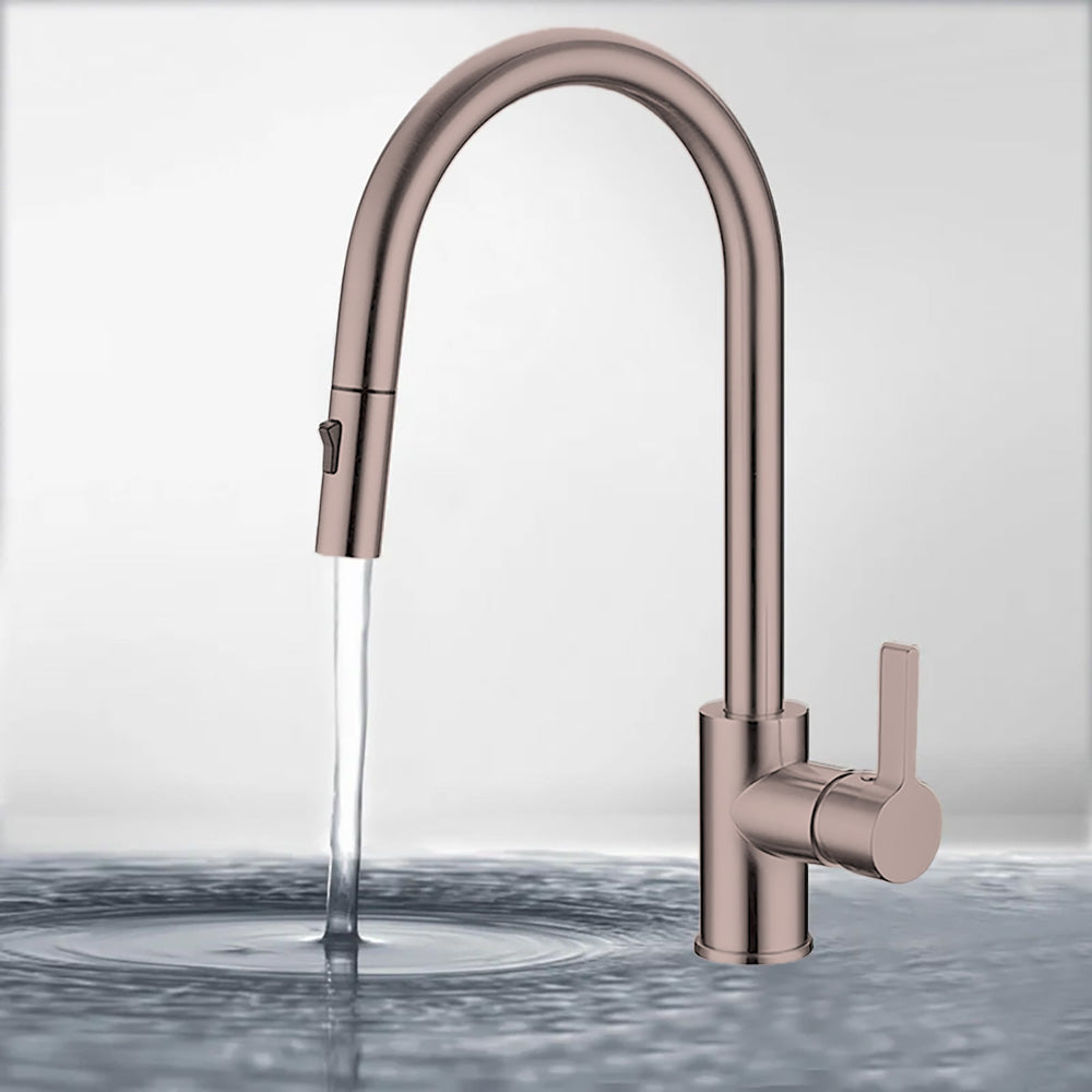 Otus New Pull out Sink Mixer Brush Bronze PC1016LF-BB - Bathroom Hub
