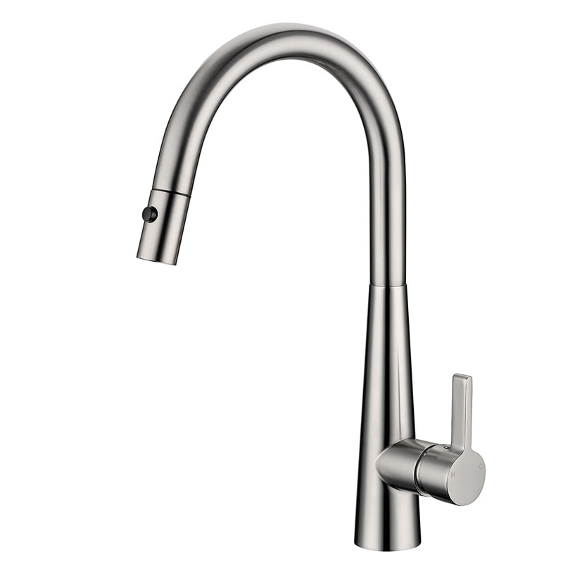 Otus Lux Pull-Out Kitchen And Laundry Sink Mixer Brushed Nickel PC1017LF-BN