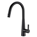 Otus Lux Pull-Out Kitchen And Laundry Sink Mixer Matte Black - PC1017LF-B