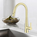 Otus Lux Sink Mixer with Pull Out Spray French Gold PC1017LF-FG - Bathroom Hub