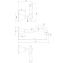 Vintage Bath Set in Brushed Nickel   - PCK90NZ01-BN