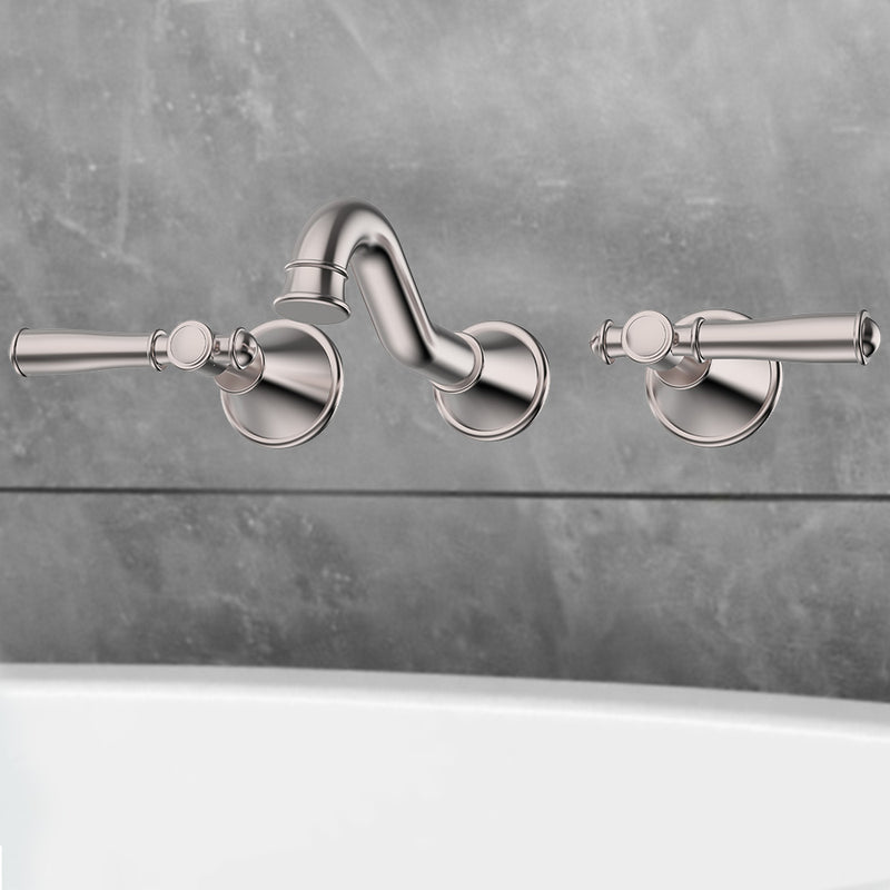 Vintage Bath Set in Brushed Nickel   - PCK90NZ01-BN