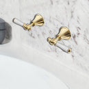 Vintage Wall Top Assemblies Ceramic Handle in Brushed Gold [PCK90NZ02A-BG]