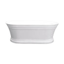 1500mm Hampton Matt White Freestanding Bath 5045-1500mm