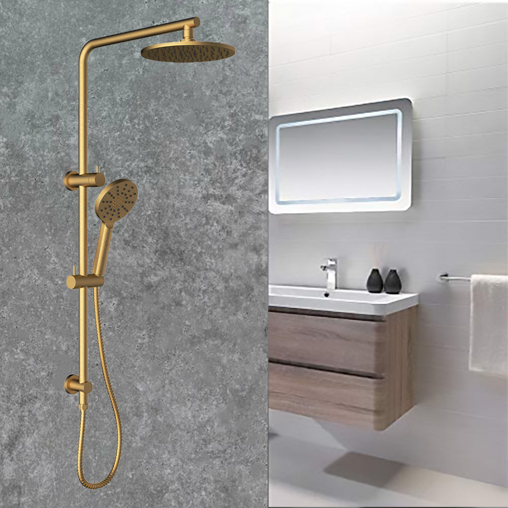 Cora Multifunction Shower Set Brushed Gold PHC4502R-BG - Bathroom Hub