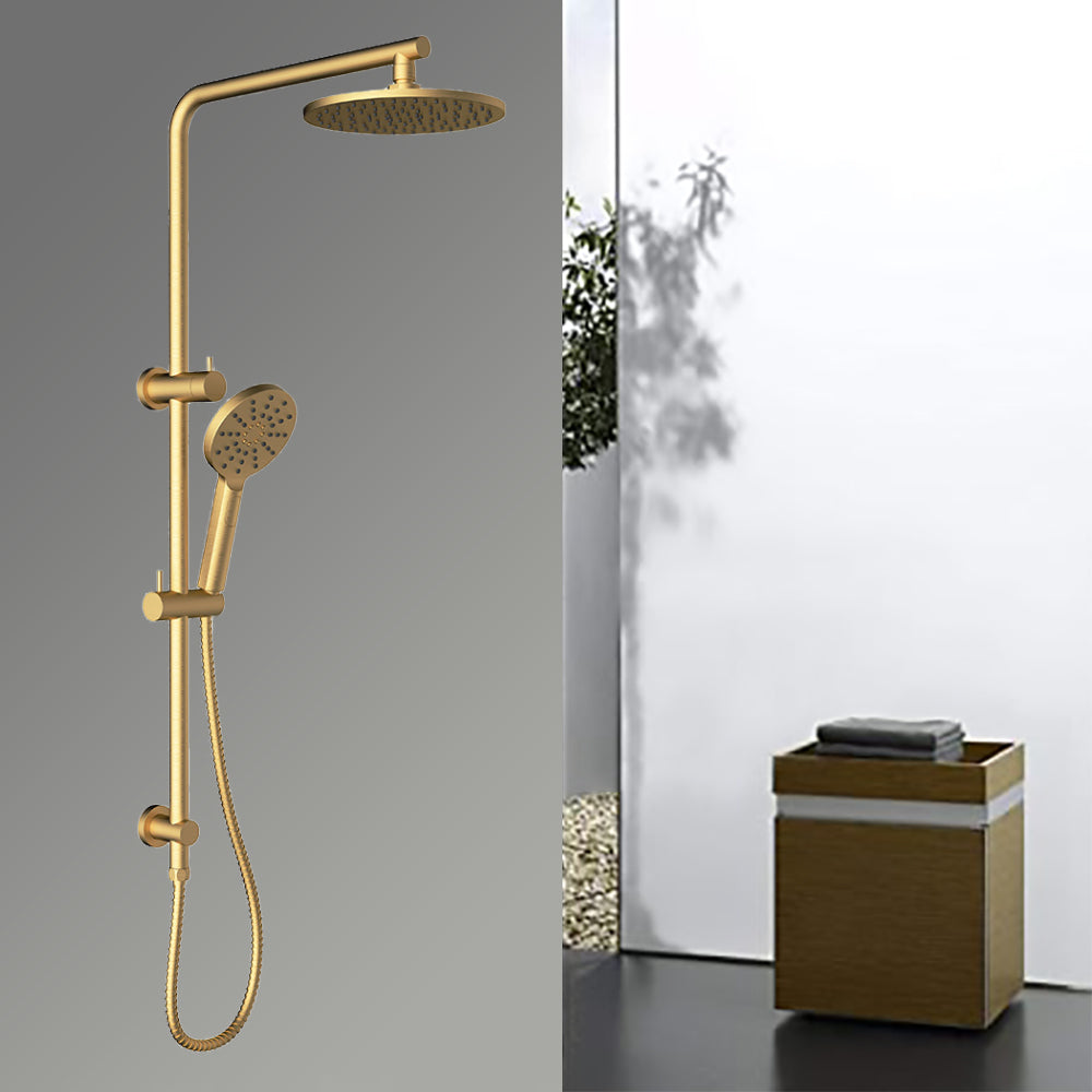 Cora Multifunction Shower Set Brushed Gold PHC4502R-BG - Bathroom Hub
