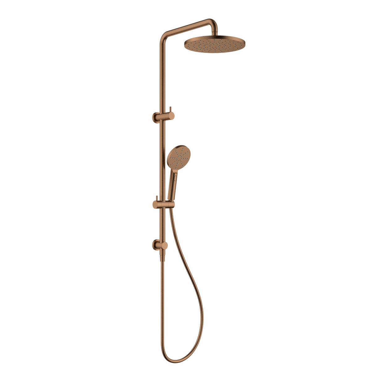 Otus Round Multi-function Shower Set  Brushed Copper PHC5502R-BC - Bathroom Hub