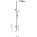 Eden Multifunction Shower Set with Two Hoses Chrome PHC7111S