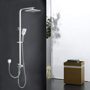 Eden Multifunction Shower Set with Two Hoses Chrome PHC7111S