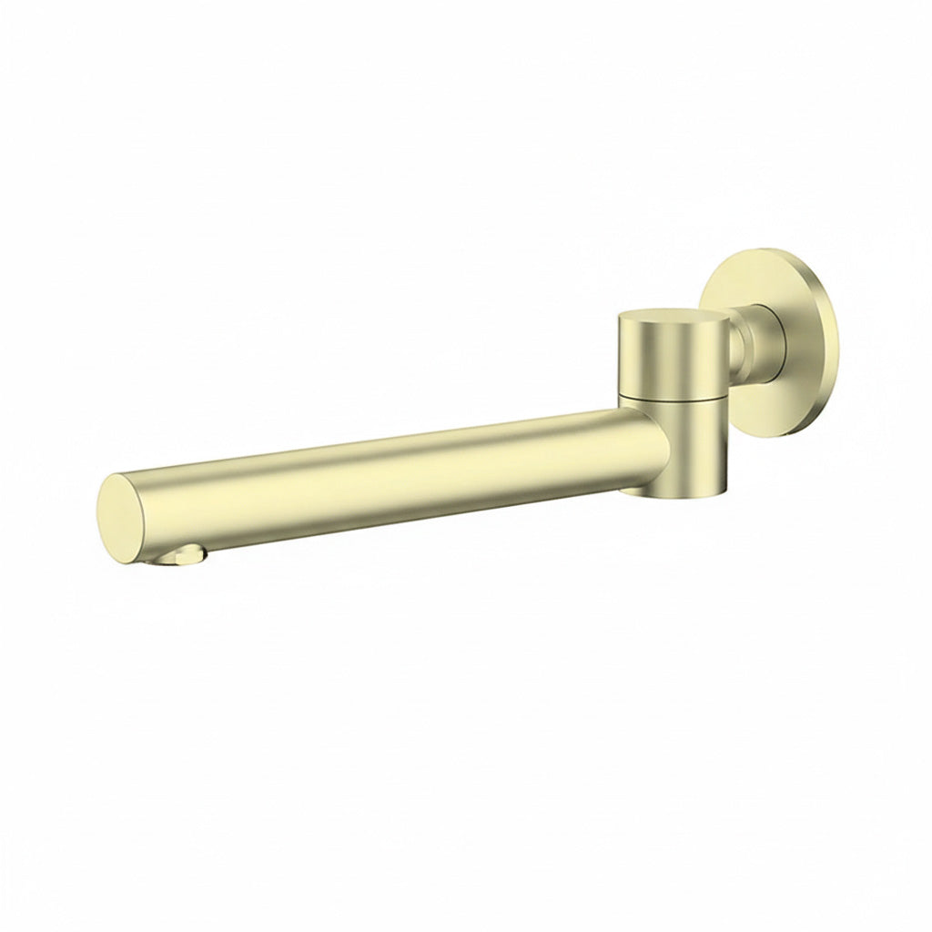Otus Swivel Bath Spout French Gold - PHD1005SW-FG - Bathroom Hub