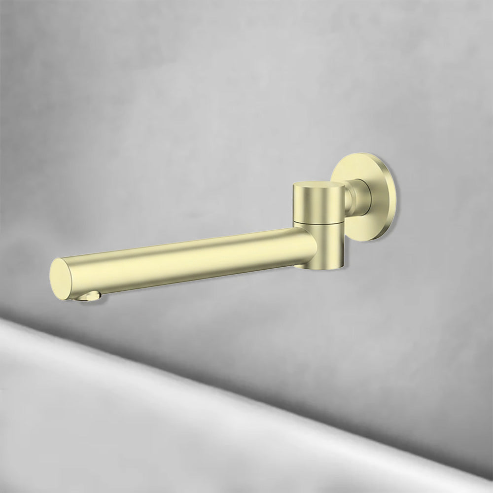 Otus Swivel Bath Spout French Gold - PHD1005SW-FG - Bathroom Hub