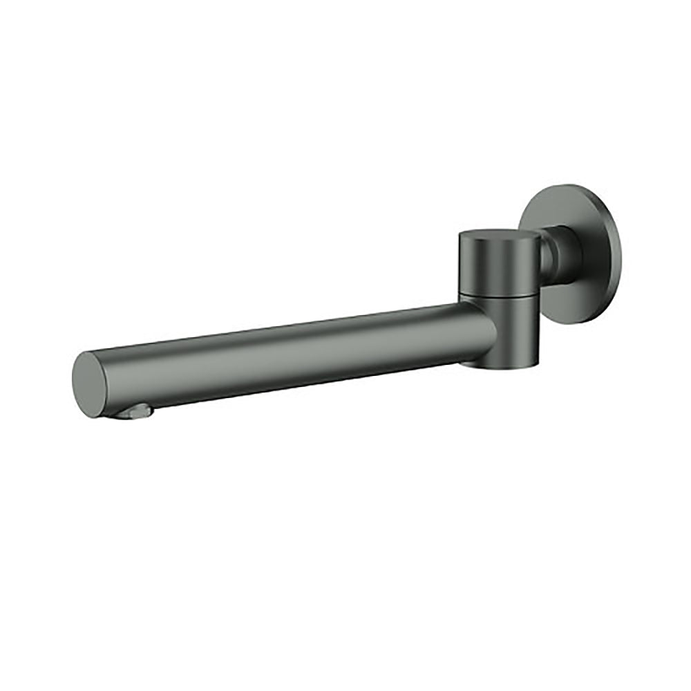 Otus Swivel Bath Spout Gun Metal - PHD1005SW-GM - Bathroom Hub
