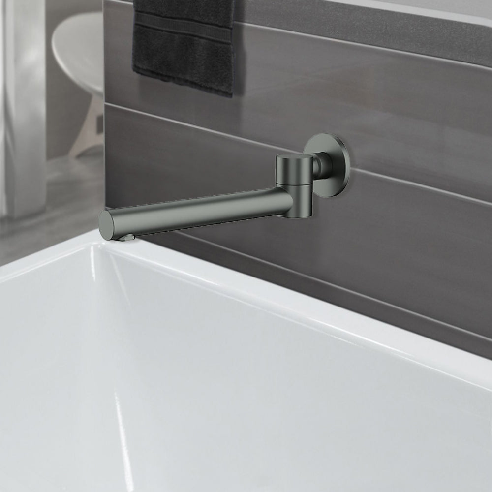 Otus Swivel Bath Spout Gun Metal - PHD1005SW-GM - Bathroom Hub