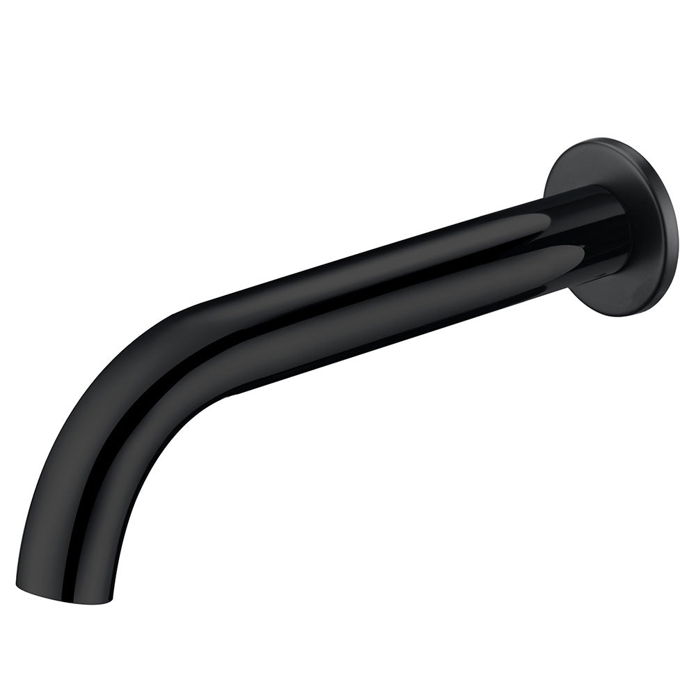 Otus Slimline SS Bath Spout Matt Black PHD1007SS-220MB - Bathroom Hub