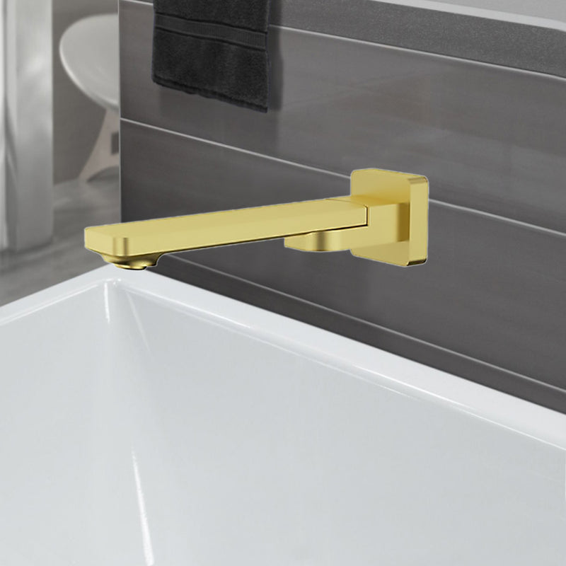 Ruki Swivel Bath Spout Brushed Gold