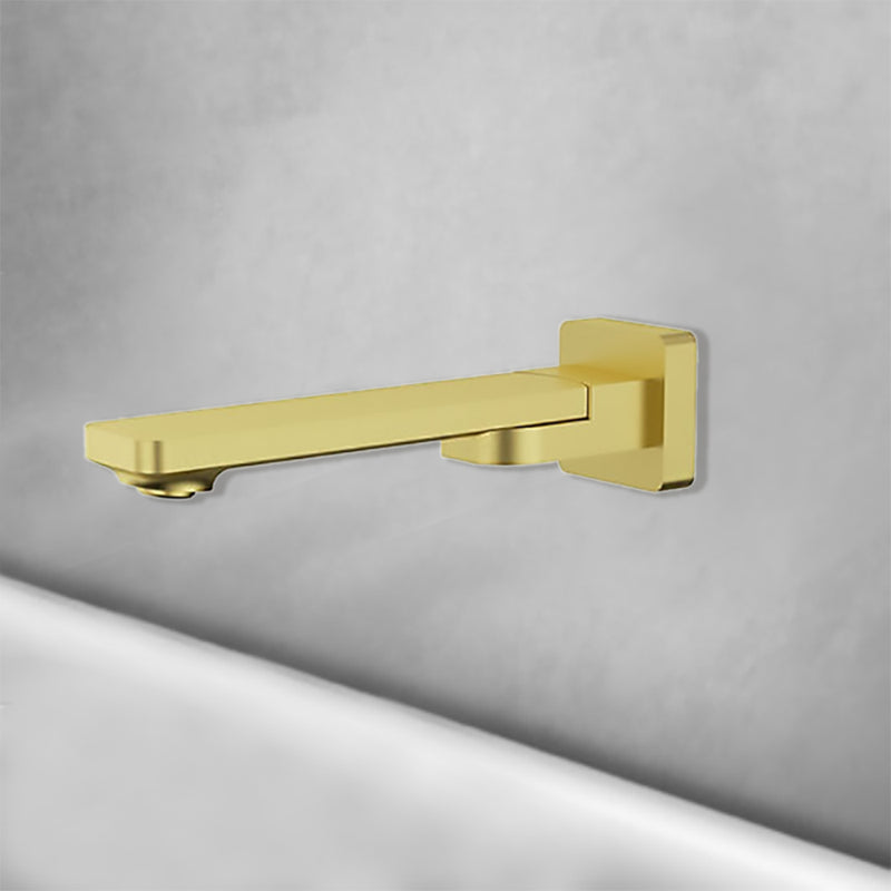 Ruki Swivel Bath Spout Brushed Gold