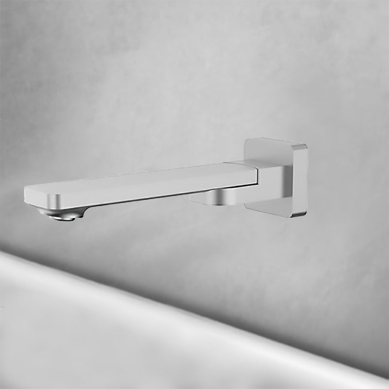 Ruki Swivel Bath Spout Brushed Nickel