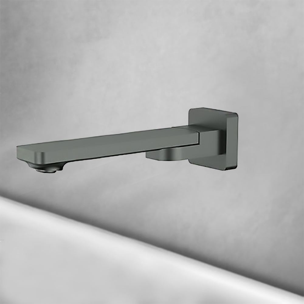 Ruki Swivel Bath Spout Gun Metal - PHD1017SW-GM - Bathroom Hub