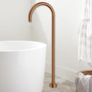 Yale Free Standing Bath Spout Brush Copper PHD1021FM-BC