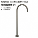 Yale Free Standing Bath Spout Gunmetal PHD1021FM-GM - Bathroom Hub