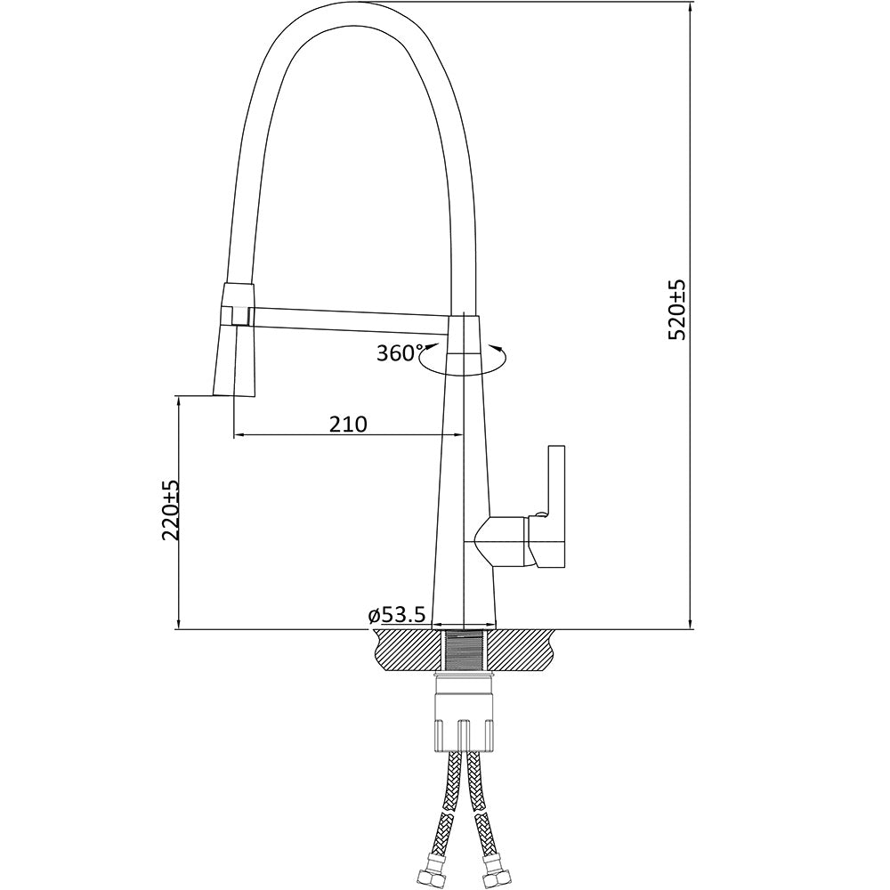 Luxa Sink Mixer PK1002
