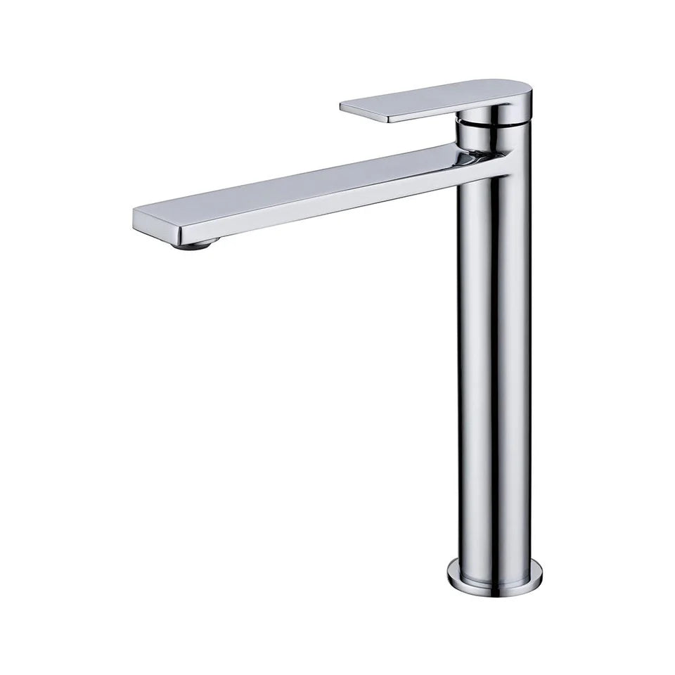 Sora High Rise Basin Mixer Chrome PLB2002PC - Bathroom Hub