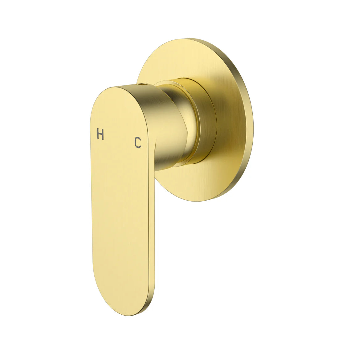 Sora Wall Mixer Trim Kit With Body Brushed Gold PLB3001-TK-BG