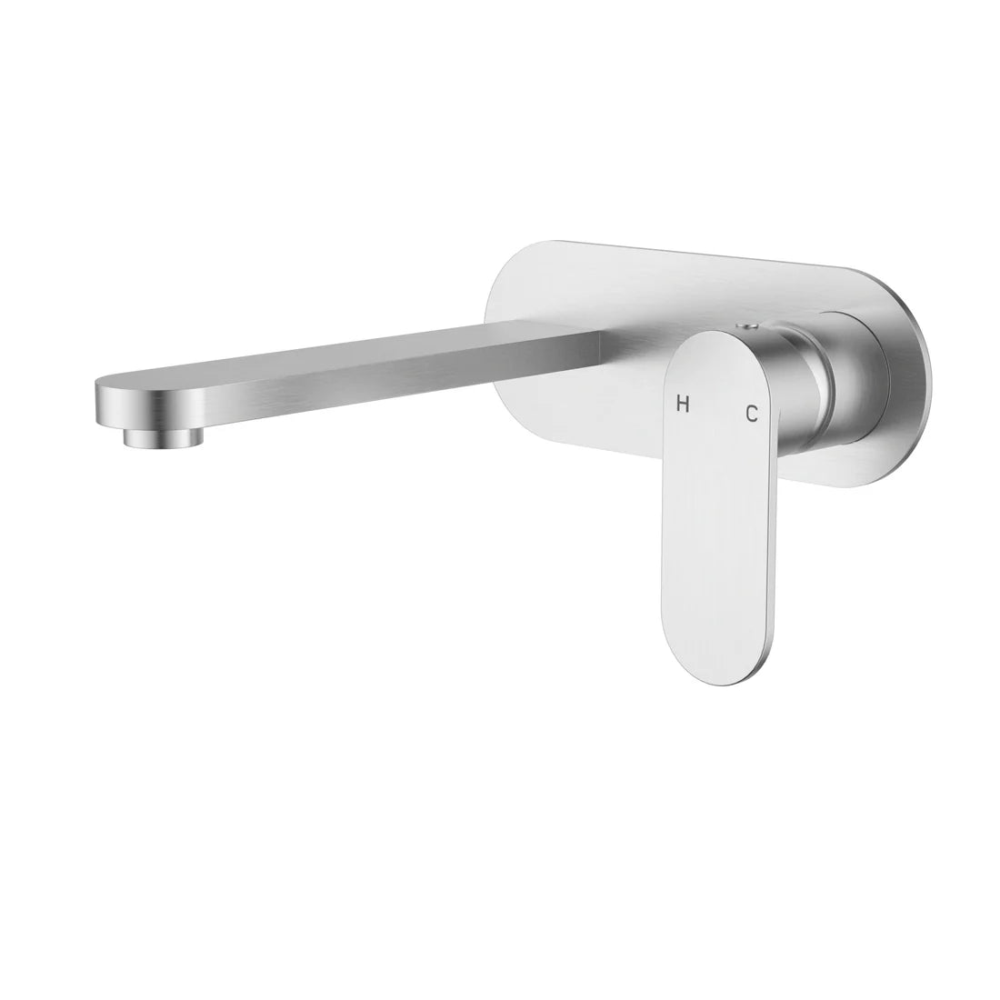 Sora Wall Basin Mixer Trim Kit With Body 200mm Stainless Steel PLB3003-TK-SS