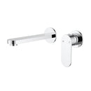 Wall Basin Mixer Trim Kits With Separate Back Plate Chrome PLB3004-TK-PC
