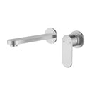 Wall Basin Mixer Trim Kits With Separate Back Plate Stainless Steel PLB3004-TK-SS