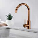 Otus Slimline Stainless Steel Sink Mixer Brush Copper PLC1001SS-BC