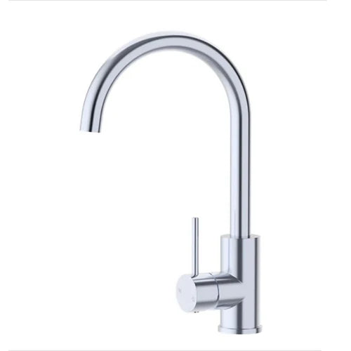 Otus slimline Gooseneck Basin Mixer PLC2005SS-CH