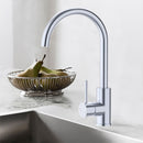 Otus Slimline Stainless Steel Sink Mixer Chrome PLC1001SS-CH