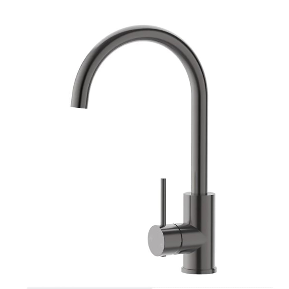 Otus Slimline Stainless Steel Sink Mixer Gun Metal PLC1001SS-GM - Bathroom Hub
