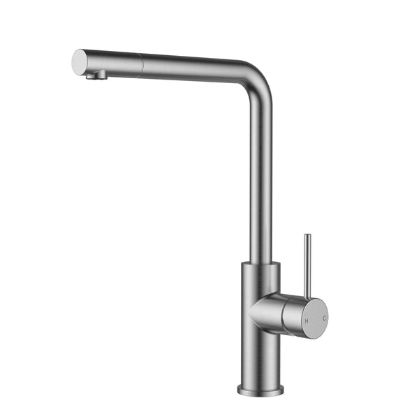Otus Slimline Pull Out Sink Mixer Stainless Steel PLC1018SS