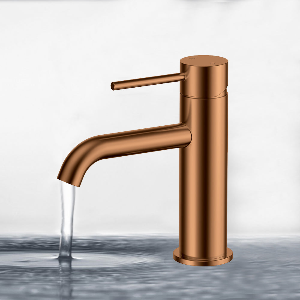 Otus Slimline SS Basin Brush Copper - PLC2001SS-BC - Bathroom Hub