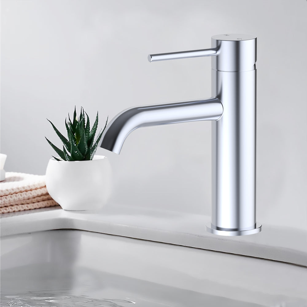 Otus Slimline SS Basin Mixer Chrome PLC2001SS - Bathroom Hub
