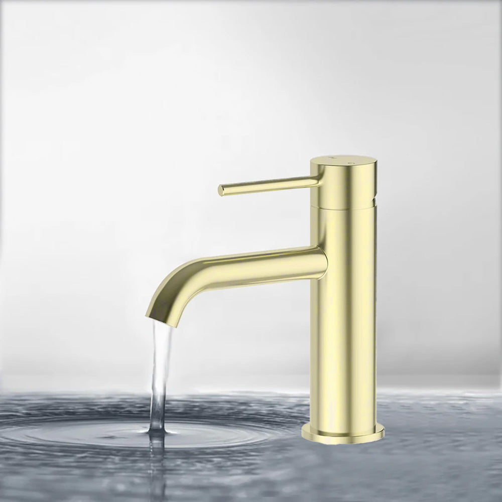 Otus Slimline SS Basin French Gold - PLC2001SS-FG - Bathroom Hub