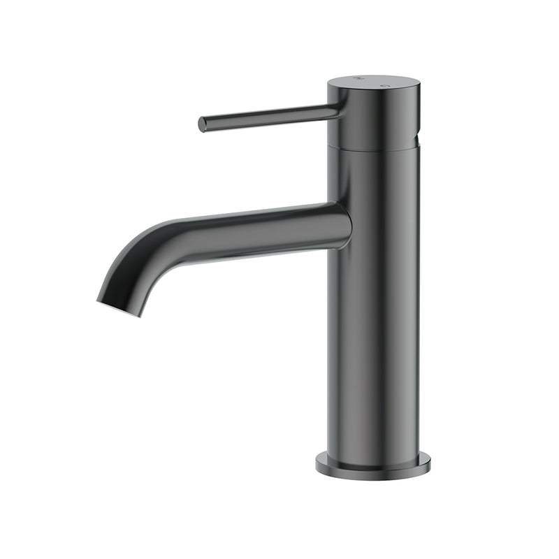 Otus Slimline SS Basin Mixer Gun Metal - PLC2001SS-GM